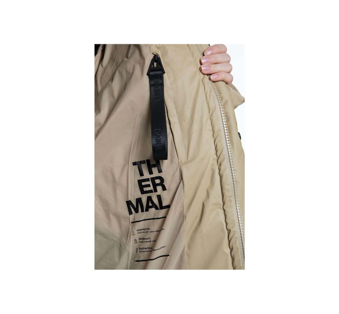 Чоловіча Куртка Rains Bator Puffer Jacket W3T3 Бежевий M (7d15240-04 M)