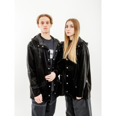 Чоловіча Куртка Rains Jackets Чорний S-M (7d1201-VelvetBlack S-M)