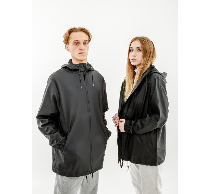Чоловіча Куртка Rains Jackets Чорний XS-S (7d1837-Black XS-S) Чоловіча Куртка Rains Jackets Чорний XS-S (7d1837-Black XS-S)