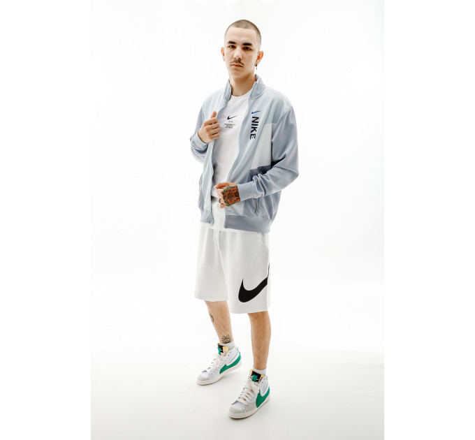 Чоловіча Куртка Nike M NSW HYBRID PK TRACKTOP Сірий XL (7dFB1626-043 XL)