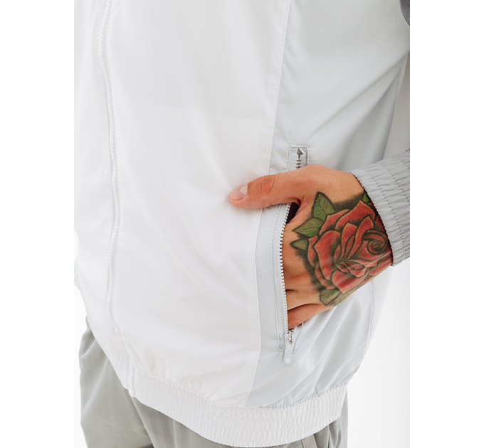 Чоловіча Куртка Nike M NSW HYBRID LTWT WR Білий XL (7dFB1627-100 XL)