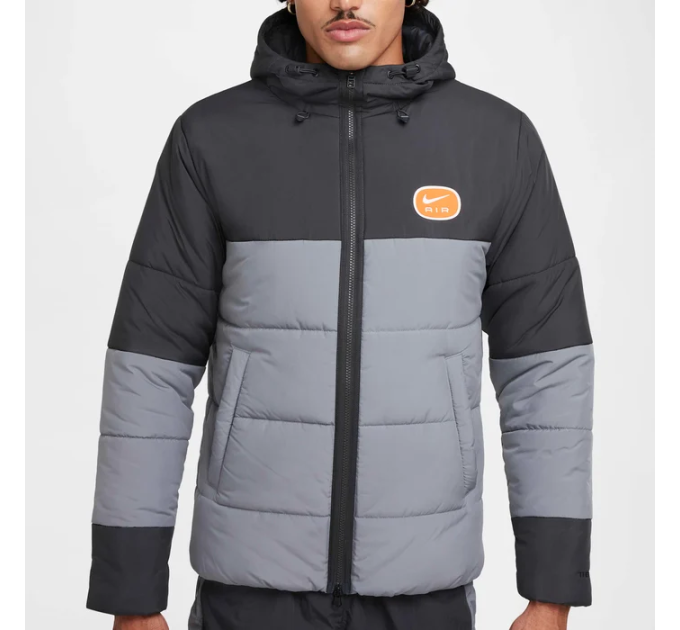 Чоловіча Куртка Nike M NSW SW AIR SYN FILL JKT Сірий M (7dHM0198-060 M)