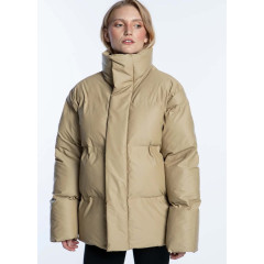 Чоловіча Куртка Rains Bator Puffer Jacket W3T3 Бежевий XL (7d15240-04 XL)