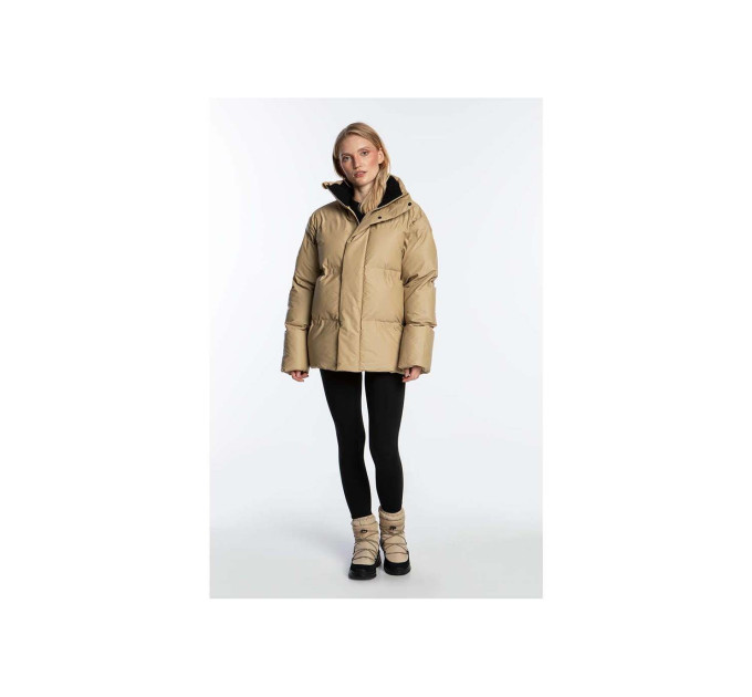 Чоловіча Куртка Rains Bator Puffer Jacket W3T3 Бежевий XL (7d15240-04 XL)