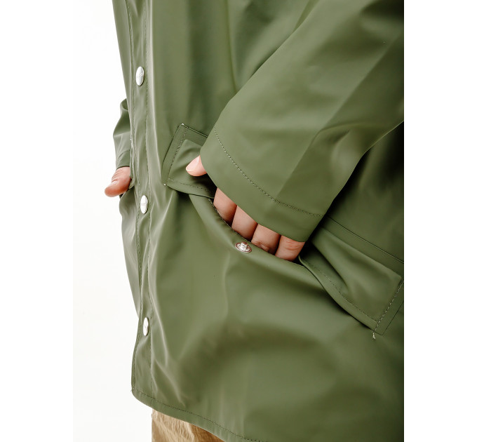 Чоловіча Куртка Rains Jacket Зелений 2XS-XS (7d1201-Olive 2XS-XS)