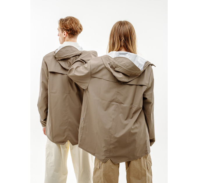 Чоловіча Куртка Rains Jacket Коричневий S-M (7d1201-Taupe S-M)