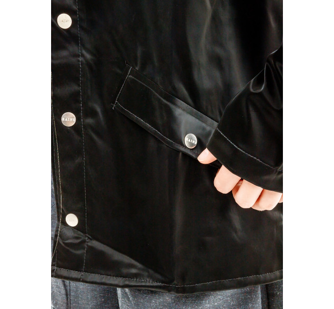 Чоловіча Куртка Rains Jackets Чорний M-L (7d1201-VelvetBlack M-L)