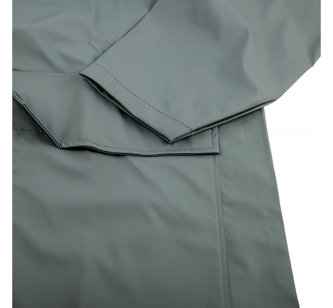 Чоловіча Куртка Rains Short Hooded Coat Сірий M-L (7d1826-Slate M-L)