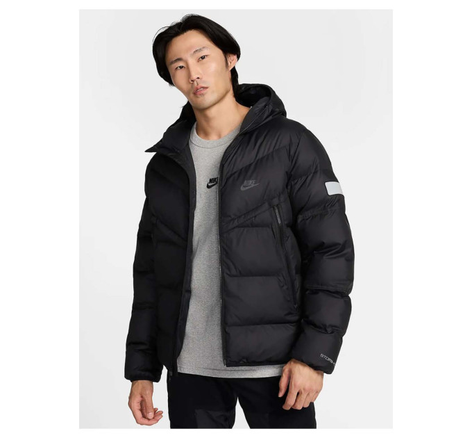 Чоловіча Куртка Nike M NSW SF WR PL-FLD AIR MAX JKT Чорний M (7dHF6603-010 M) Чоловіча Куртка Nike M NSW SF WR PL-FLD AIR MAX JKT Чорний M (7dHF6603-010 M)