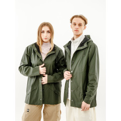 Чоловіча Куртка Rains Jacket Зелений L-XL (7d1201-Green L-XL)