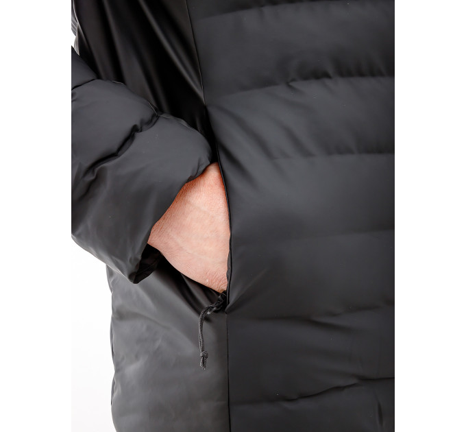 Чоловіча Куртка Rains Jackets Чорний S-M (7d1528-Black S-M)