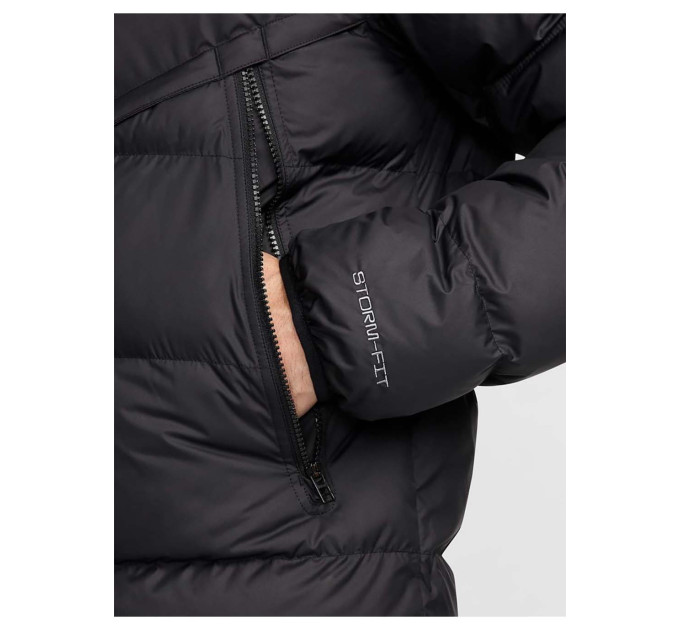 Чоловіча Куртка Nike M NSW SF WR PL-FLD AIR MAX JKT Чорний S (7dHF6603-010 S)