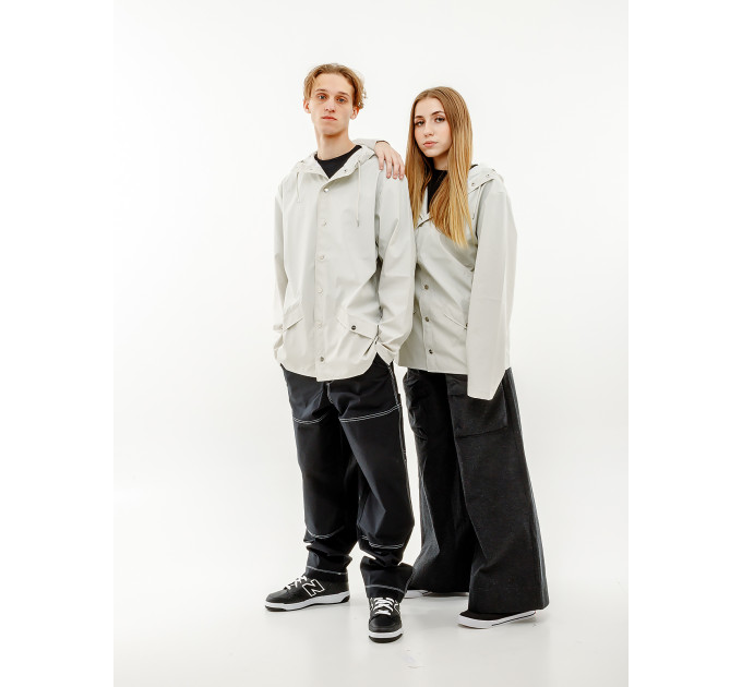 Чоловіча Куртка Rains Jackets Бежевий L-XL (7d1201-OffWhite L-XL)