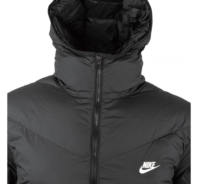 Чоловіча Куртка Nike M NK SF WR PL-FLD HD PARKA Чорний M (DR9609-010 M)