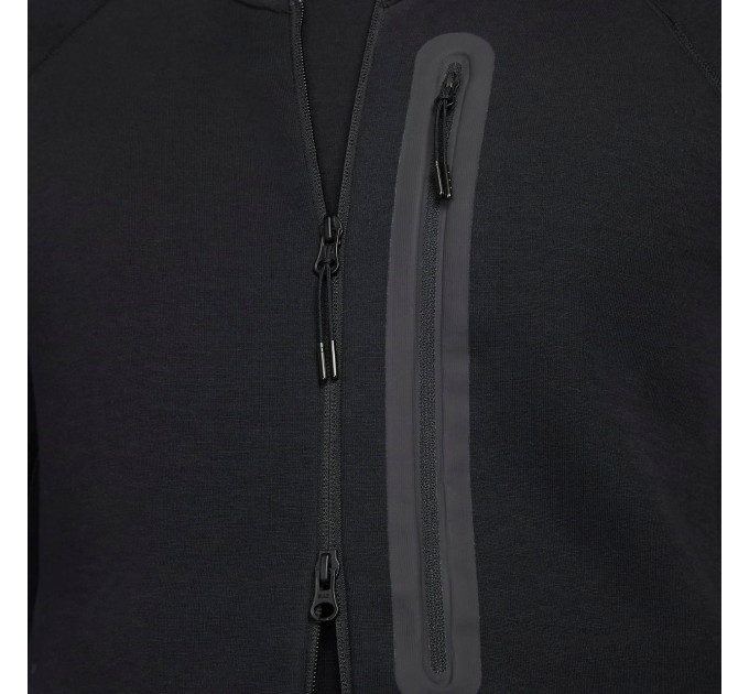 Чоловіча Куртка Nike M NK TCH FLC N98 JKT Чорний M (7dFB8008-010 M)