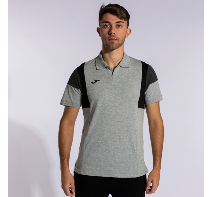 Поло Joma CONFORT III SHORT SLEEVE POLO сірий XL 102734.251 XL