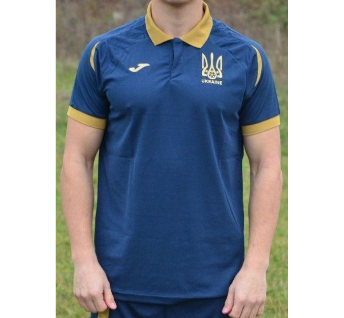 Чоловіче поло JOMA UKRAINE темно-синій XS FFU303012.18 XS