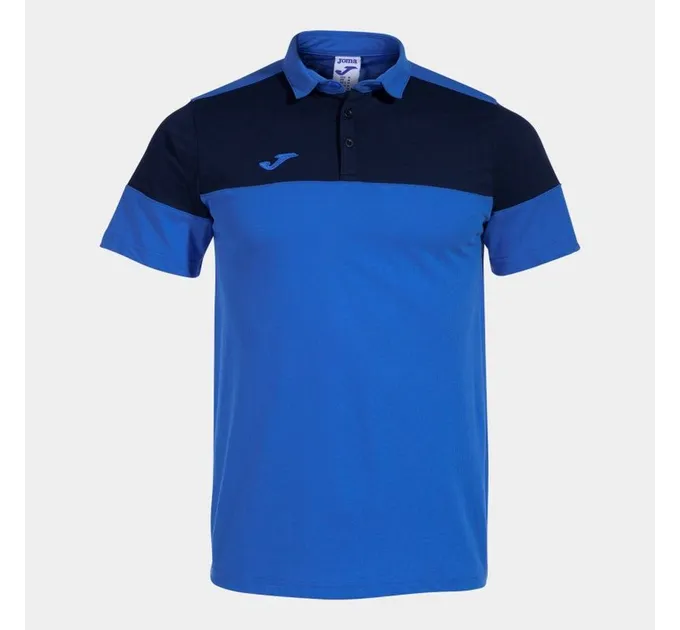 Чоловіче поло JOMA CREW V Темно-синій Синій S (103297.703)