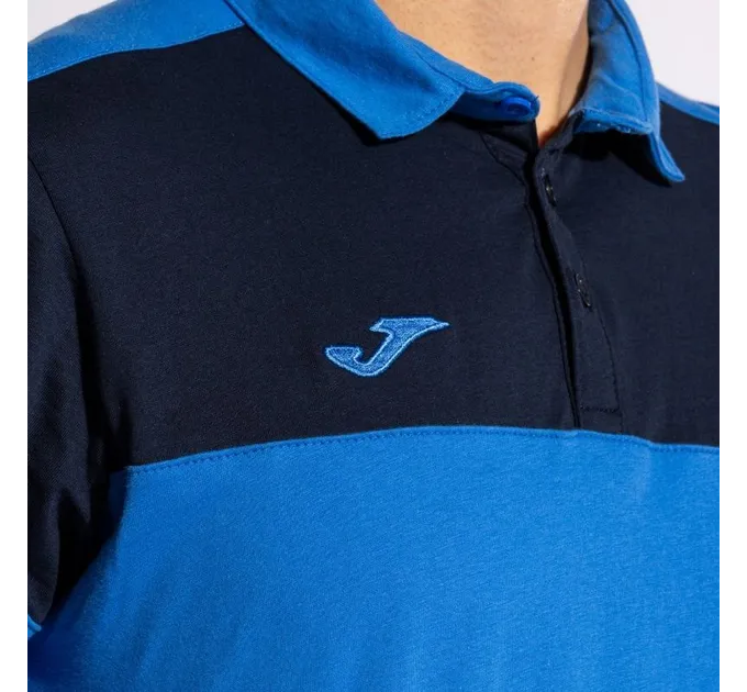 Чоловіче поло JOMA CREW V Темно-синій Синій S (103297.703)