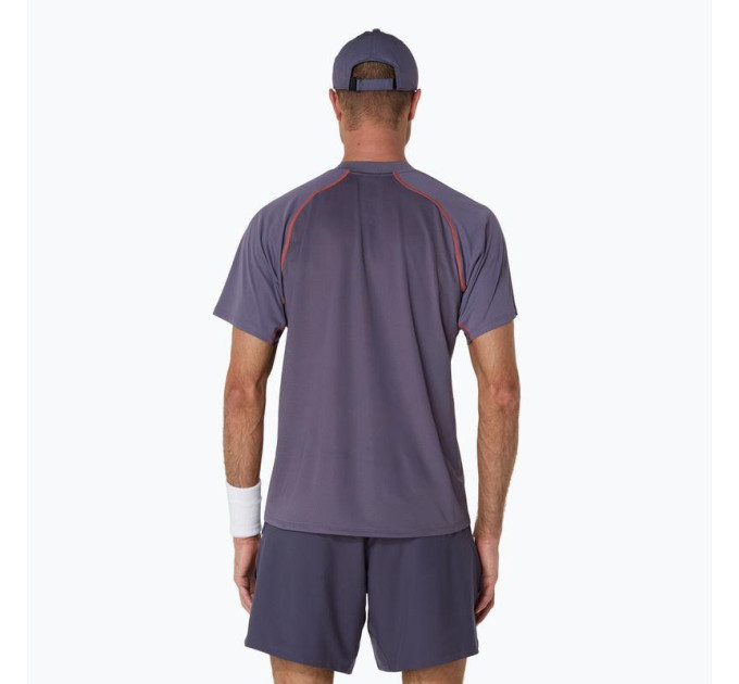 Чоловіче Поло Asics MATCH ACTIBREEZE POLO-SHIRT Фіолетовий S (2041A322-500 S)