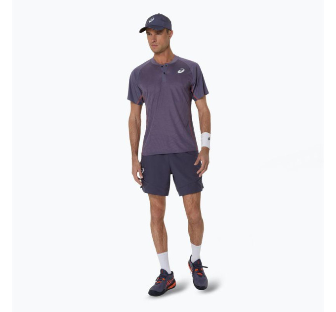 Чоловіче Поло Asics MATCH ACTIBREEZE POLO-SHIRT Фіолетовий S (2041A322-500 S)