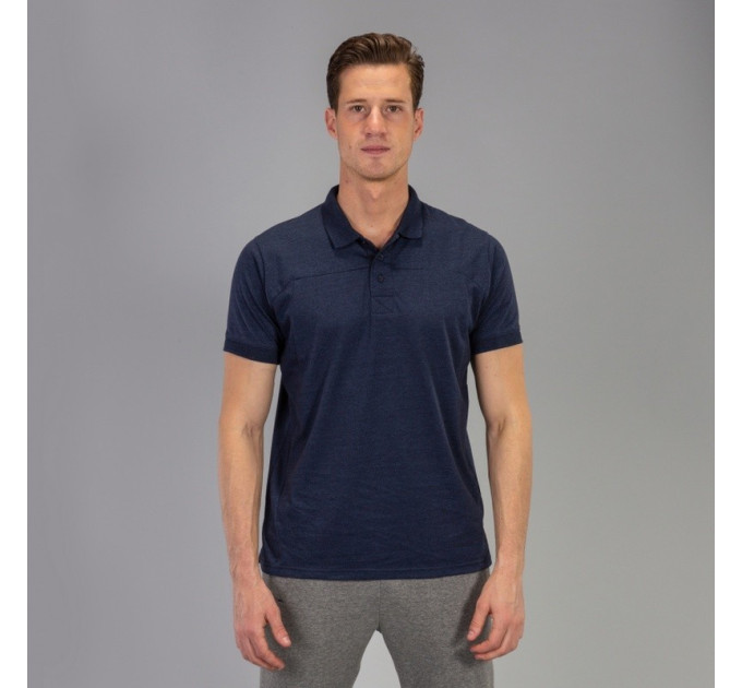 Поло Joma POLO SHIRT WINNER II COTTON BLUE JEAN S/S синій S 101282.300 S