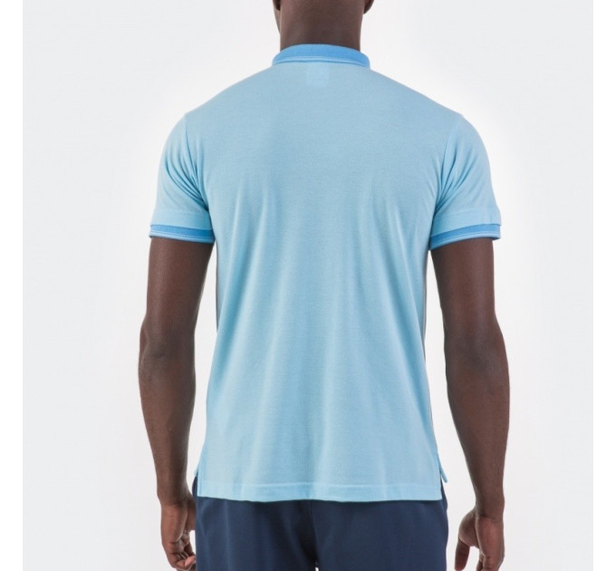 Чоловіче поло JOMA BALI II Блакитний 2XL (100748.350 2XL)