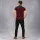 Поло Joma POLO SHIRT WINNER II COTTON BURGUNDY-BLACK S/S бордовий,чорний L 101282.672 L