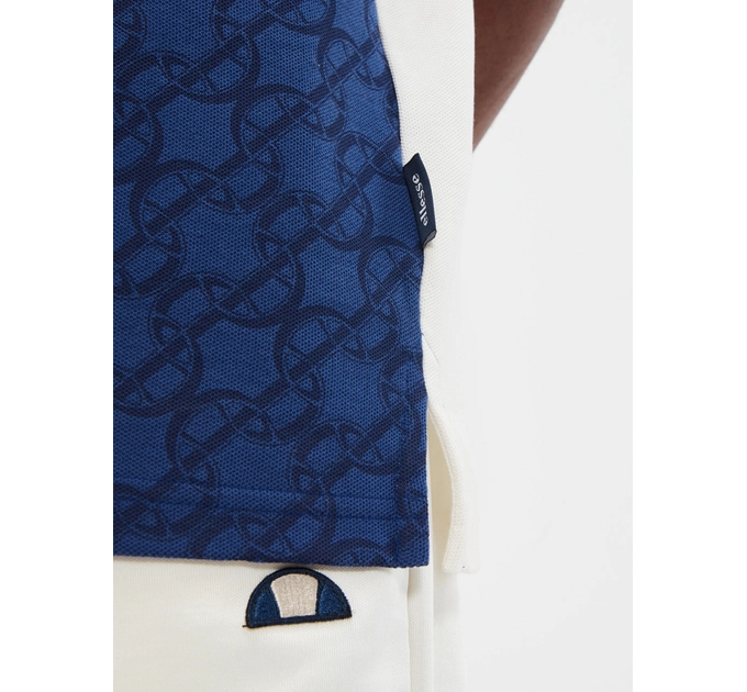 Чоловіче Поло Ellesse Suanio Polo Білий Синій 2XL (7dSHV20209-631 2XL)