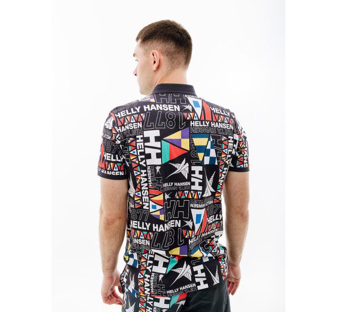 Чоловіче Поло HELLY HANSEN NEWPORT POLO Різнокольоровий XL (7d34304-599 XL)