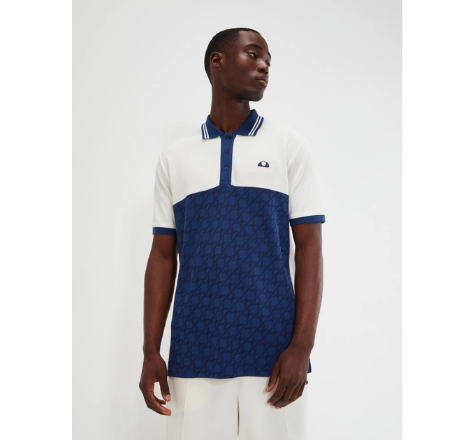 Чоловіче Поло Ellesse Suanio Polo Білий Синій L (7dSHV20209-631 L)