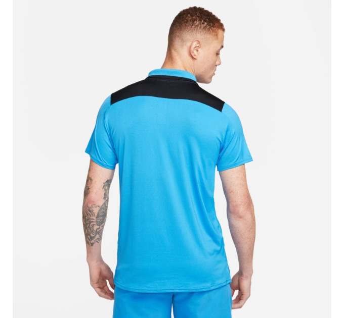 Чоловіче Поло Nike Dri-fit Advantage polo Блакитний M (FD5317-435 M)