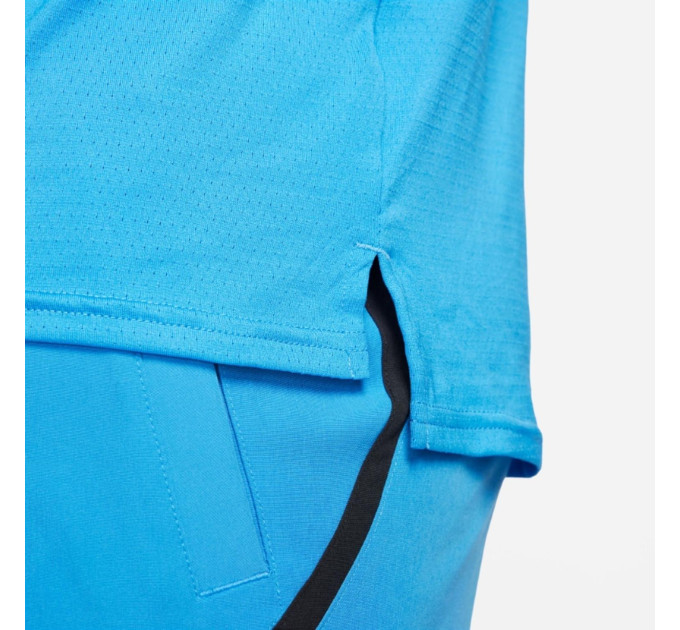 Чоловіче Поло Nike Dri-fit Advantage polo Блакитний M (FD5317-435 M)
