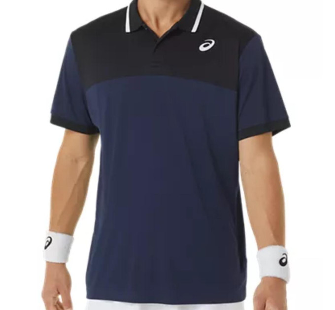 Чоловіче Поло Asics COURT POLO SHIRT Темно-синій XL (2041A256-401 XL)
