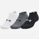 Шкарпетки UA Core No Show 3pk Чорний Білий Сірий 3 пари Уні M (1363241-003)