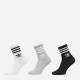 Шкарпетки Adidas CREW SOCK 3STR білий сірий, чорний Уні (46-48) IL5023 46-48