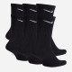 Чоловічі Шкарпетки Nike U NK EVERYDAY CUSH CREW 6PR-BD чорний Уні 42-46 SX7666-010 42-46