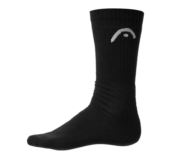 Чоловічі Шкарпетки Head ALL SPORTS TRAINING CREW 3P чорний Уні 39-42 701229015-001 39-42