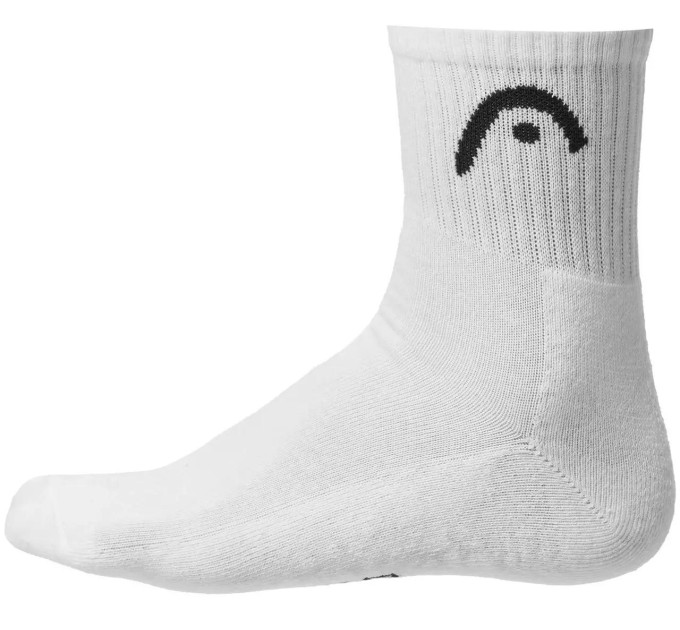 Чоловічі Шкарпетки Head ALL SPORTS TRAINING SHORT CREW 3P білий Чол 43-46 701229016-002 43-46