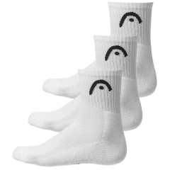 Чоловічі Шкарпетки Head ALL SPORTS TRAINING SHORT CREW 3P білий Чол 43-46 701229016-002 43-46