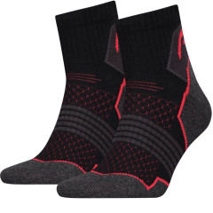 Шкарпетки Head Hiking Quarter Unisex 2-pack 35-38 black/red 781002001-232 Шкарпетки Head Hiking Quarter Unisex 2-pack 35-38 black/red 781002001-232