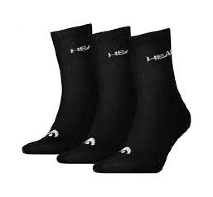 Шкарпетки Head CREW 3P UNISEX Чорний 35-38 (701213456-200)