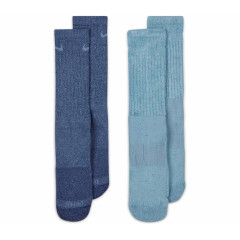 Шкарпетки Nike Everyday Plus Cush Crew 2-pack 34-38 blue DM7086-903