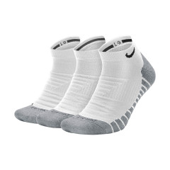 Шкарпетки Nike Everyday Max Cushioned No Show 3-pack 38-42 white/gray SX6964-100