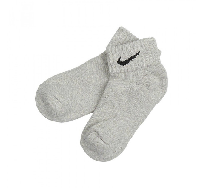 Шкарпетки Nike Value Cush Ankle 3-pack 34-38 black/gray/white SX4926-901