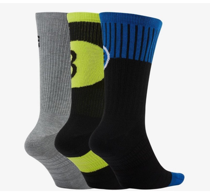 Шкарпетки Nike SB Everyday Max Lightweight 3-pack 34-38 multicolor CU6478-902