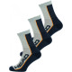 Шкарпетки Head Performance Short Crew 3-pack 35-38 gray/blue 781010001-870