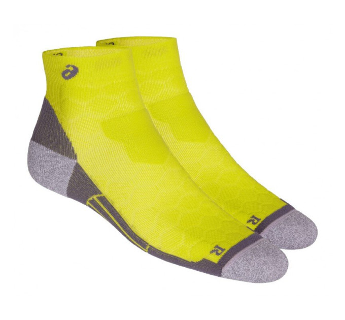 Шкарпетки Asics Road Quarter 1-pack 35-38 yellow/gray 150224-0486 Шкарпетки Asics Road Quarter 1-pack 35-38 yellow/gray 150224-0486