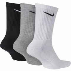 Шкарпетки Nike Everyday Cush Crew 3-pack 46-50 black/gray/white SX7664-964 Шкарпетки Nike Everyday Cush Crew 3-pack 46-50 black/gray/white SX7664-964