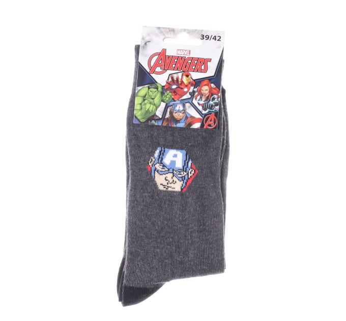Шкарпетки Marvel Captain America 1-pack 39-42 anthracite 93152262-6